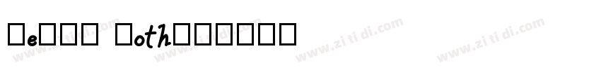media gothic字体转换